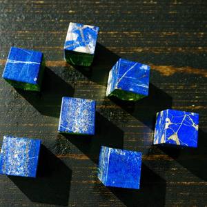 Cubo de lapislázuli curativo natural Calidad superior Piedra Natural calidad de lapislázuli producto al por mayor para curar Reiki y - Product Image 2