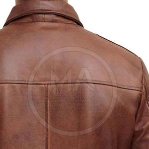 Chaqueta de Cuero para Hombre Resistente al Viento, de Alta Calidad, en Oferta, con el Mejor Diseño, Ropa Masculina con Chaquetas Competitivas - Product Image 6