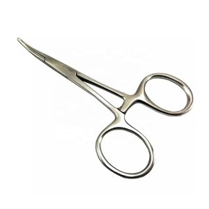 Haute qualité 5 Extra Large anneau hémostat pince à moustiques polyvalent lame incurvée coupe-ongles pour les infirmières Patients pêche - Product Image 1