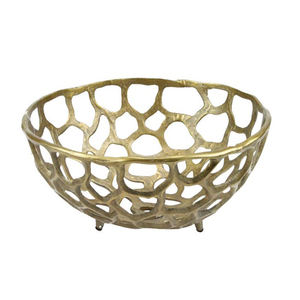 Bol à chocolat en aluminium de qualité supérieure, décoration d'intérieur, bol en métal en acier inoxydable pour mariage, design de branche d'arbre dorée - Product Image 3
