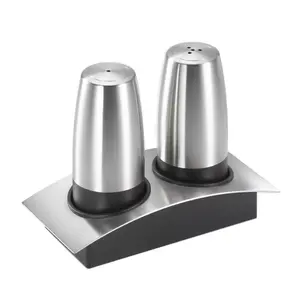 Bocal à épices en acier inoxydable avec poignée, vente en gros, outils pour épices d'herbes, dernière salière et poivrière - Product Image 5