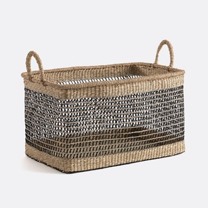 <b>Rectangular</b> Woven Grass <b>Basket</b> - Product Image 3