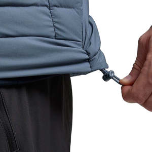 Veste sans manches épaisse avec logo personnalisé, gilet matelassé pour homme, haute qualité, vente en gros, 100% polyester, taille plus, veste d'hiver décontractée pour homme - Product Image 5