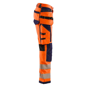 Pantalones de Trabajo de Seguridad Transpirables con Certificación CE, 100% Algodón, Multibolsillos, Reflectantes, de Alta Visibilidad para Hombre, para Uso en Construcción, 2026 - Product Image 3