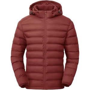 Men's Hooded Puffer Jacket Waterproof Windproof Thermal Winter Coat Factory Direct Wholesale Custom Logo ODM OEM - Product Image 2