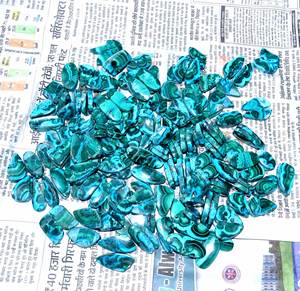 Venta al por mayor de cuarzo natural cabujón par de piedras preciosas-último diseño de crisocola natural malaquita piedras preciosas sueltas para la fabricación de joyas - Product Image 5