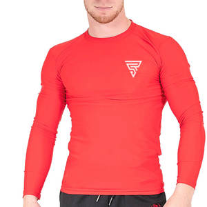 Precio bajo MMA Rash Guard Spandex Poliéster Hecho MMA Rash Guard Alta calidad MMA Rash Guard - Product Image 4