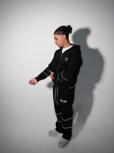 Survêtements décontractés écologiques pour l'hiver pour hommes de qualité supérieure 100% coton confortable à vendre - Product Image 4