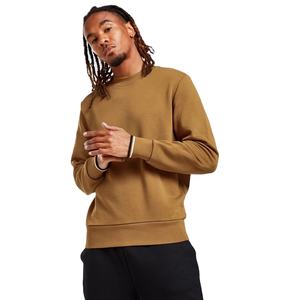 Sudadera Corta Extra Grande de Algodón Grueso con Cuello Redondo y Logotipo Personalizado para Hombre, Estilo Urbano - Product Image 1