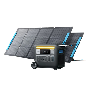 All in One <b>Solar</b> Power <b>Generator</b> 1500W Portable <b>Solar</b> <b>Generator</b> with Built in <b>Solar</b> Panel for RV Camping - Product Image 3