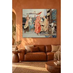 Fida Giuseppe Signorini Divan en présence de la dame, impression sur toile - Product Image 3