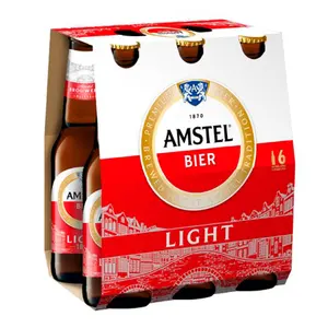 할인 판매 Amstel 라거 맥주 수출 준비