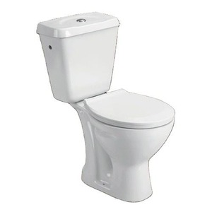 2024 nouveau costume sanitaire de cuvette de toilette en céramique économique en deux pièces avec filigrane de fonction de télécommande certifié pour un usage domestique - Product Image 1