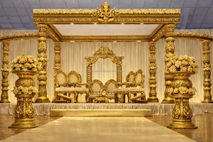 Trending Kalyana Mandapam With South Indian Pillars Luxury Indian Wedding Mandap Grand Wedding MandapDecor <b>Arch</b> Mandap Australia - Product Image 5