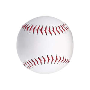 Bonnes balles de baseball professionnelles originales de 9 pouces de qualité supérieure en mousse blanche PU Core Adult Training Custom Logo Baseball - Product Image 3