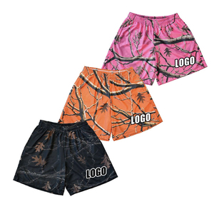 Short avec logo personnalisé OEM Short décontracté en polyester pour hommes pour la plage, la course à pied, la natation et le basket-ball pour hommes - Product Image 4
