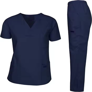 Scrubs Uniforme Médical Femmes et Hommes Scrubs Medical Scrubs Top et Pantalon - Product Image 6