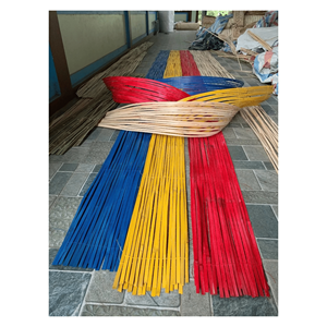 Tiras de Bambú Coloridas, Material de Bambú para Paneles Decorativos Artísticos, Manualidades y Exhibiciones, Vietnam - Product Image 3