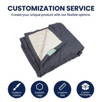 Couverture d'avion matelassée durable en polyester recyclé RPET, couverture de voyage durable pour l'avion, vente en gros