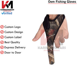 Guantes de Pesca de Calidad de Exportación, Guantes de Tela Elástica Duraderos para Pesca al Aire Libre y Deportes Acuáticos - Product Image 5
