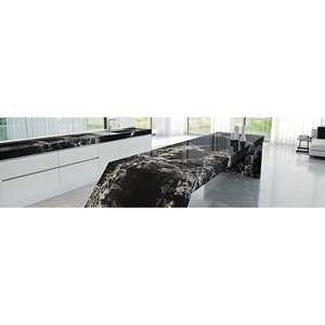 Cristal de Cuarzo Negro Hielo 130x64mm 2cm/3cm de Grosor - Product Image 2