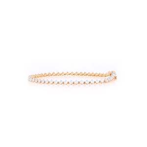 Bracelet tennis classique en diamants taille ronde - Product Image 3