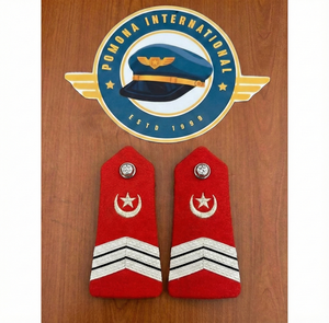 Épaulettes de grade militaire de Mauritanie |   Épaulettes personnalisées |   Rangements pour uniformes |   Épaulettes - Product Image 1