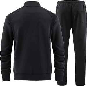Ropa de entrenamiento y jogging transpirable para hombres, chándal con logotipo personalizado para hombres, conjuntos de chándal de gimnasio para hombres - Product Image 2