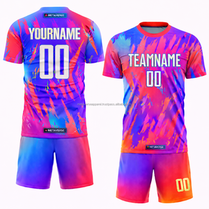 Conjunto de Uniforme de Fútbol para Entrenamiento, Transpirable, de Secado Rápido, con Logotipo Personalizado, Uniforme de Fútbol al por Mayor de Fábrica - Product Image 6