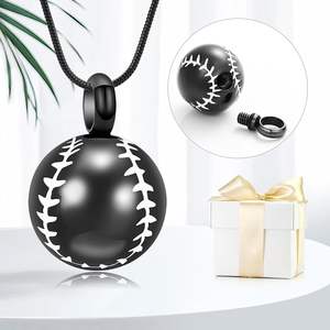 เครื่องประดับสำหรับฌาปนกิจเถ้ากระดูกเหล็กสีดำโกศที่ระลึกสำหรับขี้เถ้าสร้อยคอจี้มนุษย์กำหนดขนาดได้เอง - Product Image 5