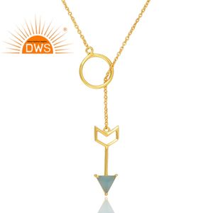 Última venta plata esterlina 925 Natural Aqua Calcedonia piedra preciosa colgante collar joyería personalizada para mujeres regalo para ella - Product Image 2