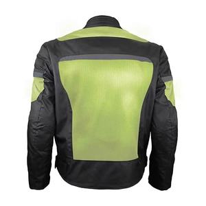 Blouson de moto d'été léger pour homme, en mesh, pour la conduite aventure, avec protections CE et panneaux réfléchissants, respirant et imperméable - Product Image 4