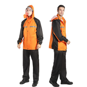 ชุดกันฝนกันน้ำสำหรับนักขี่มอเตอร์ไซค์ผ้าไนลอนระบายอากาศได้ดีผ้าพีวีซีสะท้อนแสงสูงมีสไตล์ใหม่ - Product Image 3