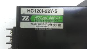 12114) [<b>USED</b>] WOOJIN SERVO HC120I-22Y-S - Product Image 4