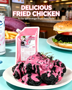<span class=keywords><strong>Salsa</strong></span> per Pollo Fritto Coreano al Dragon Fruit e Fragola, Confezione da 1kg, Pronta all'Uso, per Catering - Product Image 1