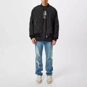 OEM Fabricante Mejor Calidad Hombres Popular Logotipo Personalizado Colores Sólidos Chaquetas Bomber Nuevo Diseño - Product Image 6
