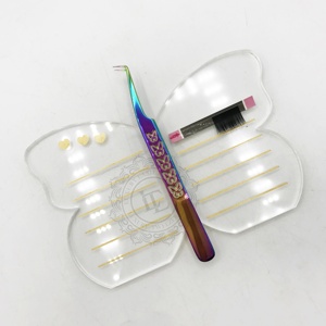 คีมหนีบขนตา90องศาสีรุ้งปลายแหลม-กระเบื้องขนตาผีเสื้อแบบยั่งยืน - Product Image 4