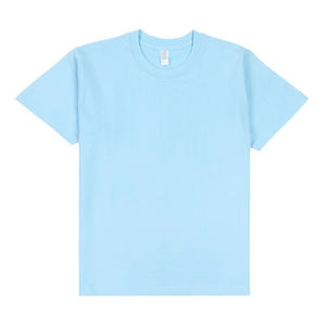 Camiseta deportiva extra grande para hombre, 100% algodón, lona de alta calidad, color sólido liso, suministro ODM - Product Image 3
