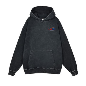 Service OEM, faible MOQ, sweats à capuche basiques respirants pour hommes, effet délavé, dernier design, sweats à capuche effet délavé les plus vendus pour la vente en ligne - Product Image 1