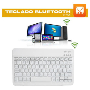Kit clavier mini rechargeable avec souris Bluetooth JP-006 - Couleurs assorties - Product Image 4