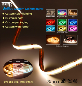 Strisce LED COB di Alta Qualità 5V 12V 24V 2800k-6500k RGBIC RGB RGBW, Tagliabili, 3mm 8mm 10mm 12mm - Product Image 3