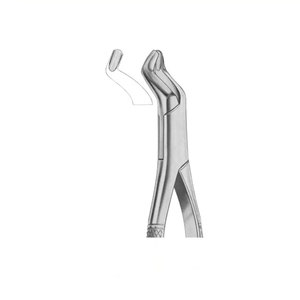 Pince d'extraction dentaire en acier inoxydable Dents inférieures pour enfants Pinces Instruments de haute qualité pour enfants et adultes - Product Image 4