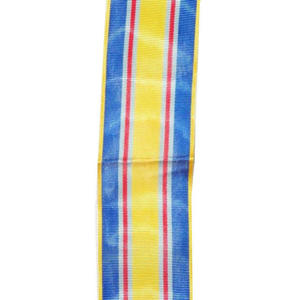 Rubans de moiré de médaille de cérémonie personnalisés-rideaux de médaille de cérémonie-ruban de médailles de marque d'eau de moiré - Product Image 5