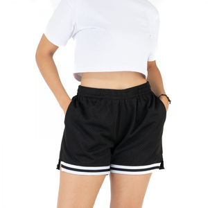 Short de sport athlétique taille haute pour femme Vêtements de jogging en maille élégante avec poches Short de basket-ball pour femme - Product Image 4
