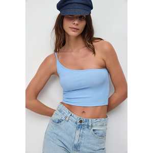 Blusa Corta de un Solo Hombro - Product Image 5