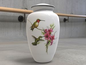 Nuevo DISEÑO DE Rainbow Tree, urna de cremación de aluminio para adultos para cenizas humanas, bolsa de terciopelo gratis incluida, suministro funerario - Product Image 4