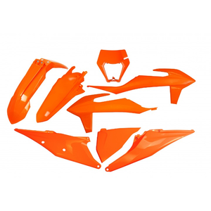 XFUN KTKIT527127-6212 per EXC-F 350 2020-2023 Arancione 127 Kit in Plastica con Supporto Faro Accessori Moto - Product Image 1