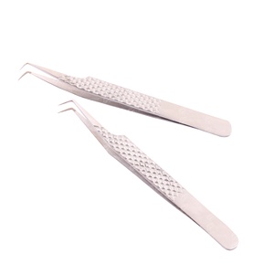 แหนบต่อขนตาแบบญี่ปุ่นทำจากสเตนเลสสามารถปรับแต่งโลโก้ได้ตามต้องการแหนบปลายแหลมหลากสีสำหรับแบรนด์ของคุณเอง - Product Image 5