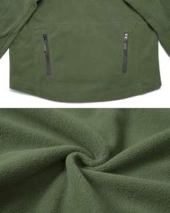 Chaqueta de Forro Polar con Capucha, Impermeable, Transpirable y Cortavientos, Unisex, Estilo Urbano, Invierno, Tejido de Poliéster/Algodón, Delgada - Product Image 6