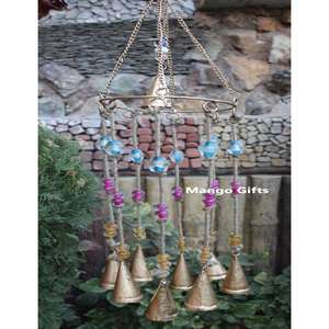 Handmade 9 Metal <b>Bell</b> Windchime Indoor/Outdoor Garden Patio Decoration Technique Casting - Product Image 1